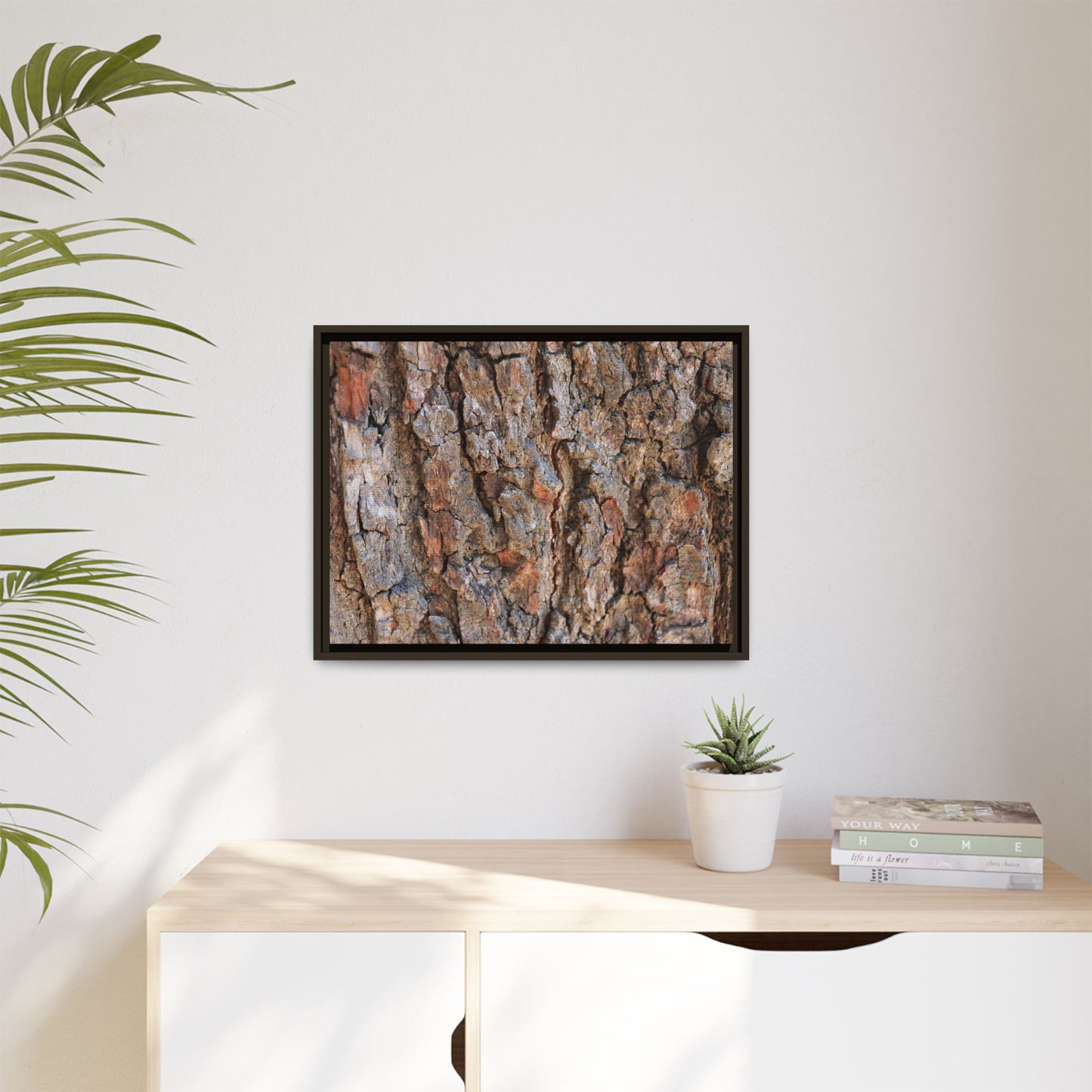 Tree's Timeworn Tale - Unique Stretched Canvas Wall Art - Art By Earth