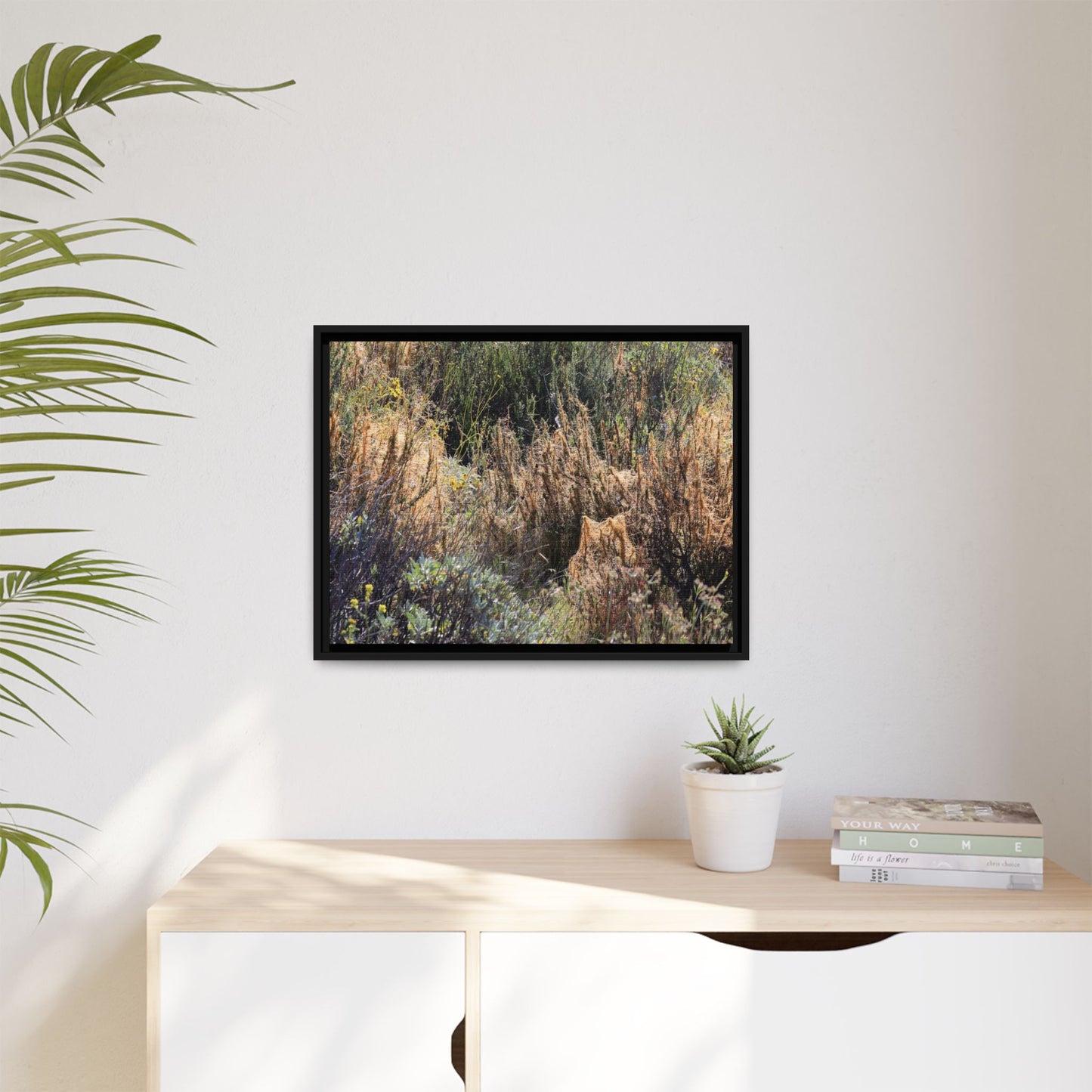 Drought-Stricken Landscape - Unique Stretched Canvas Wall Art - Art By Earth