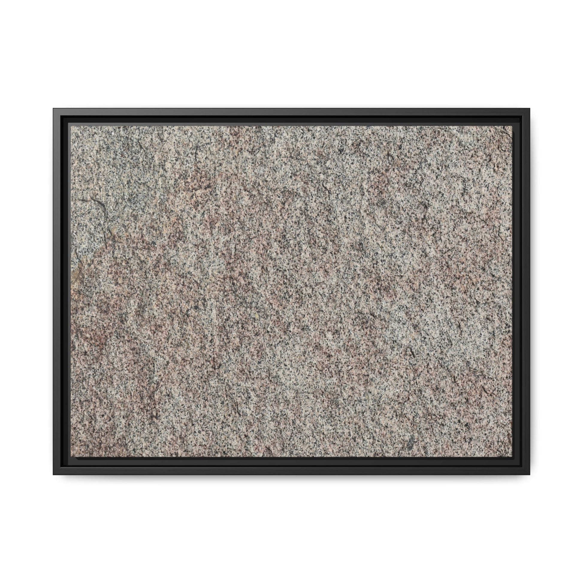 Granular Whispers - Unique Stretched Canvas Wall Art - Art By Earth