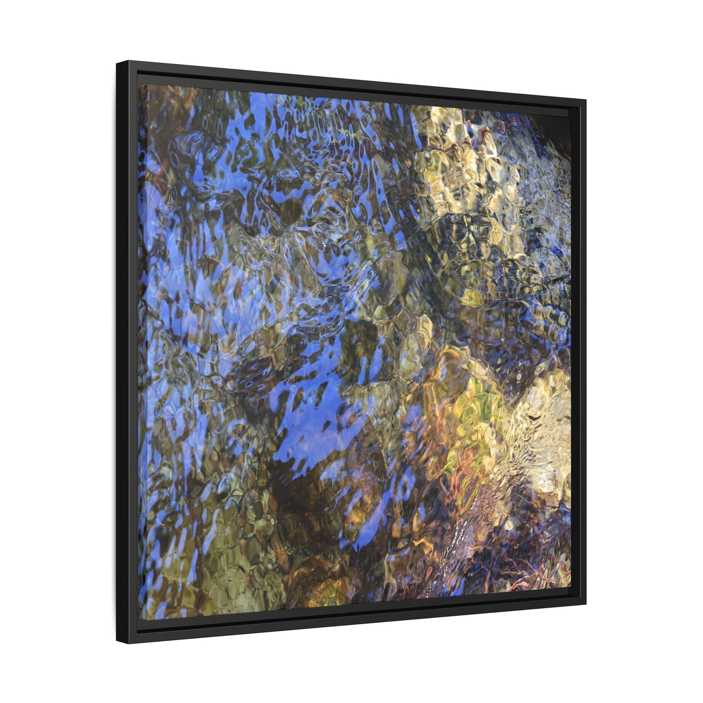 Aquatic Kaleidoscope - Unique Stretched Canvas Wall Art - Art By Earth