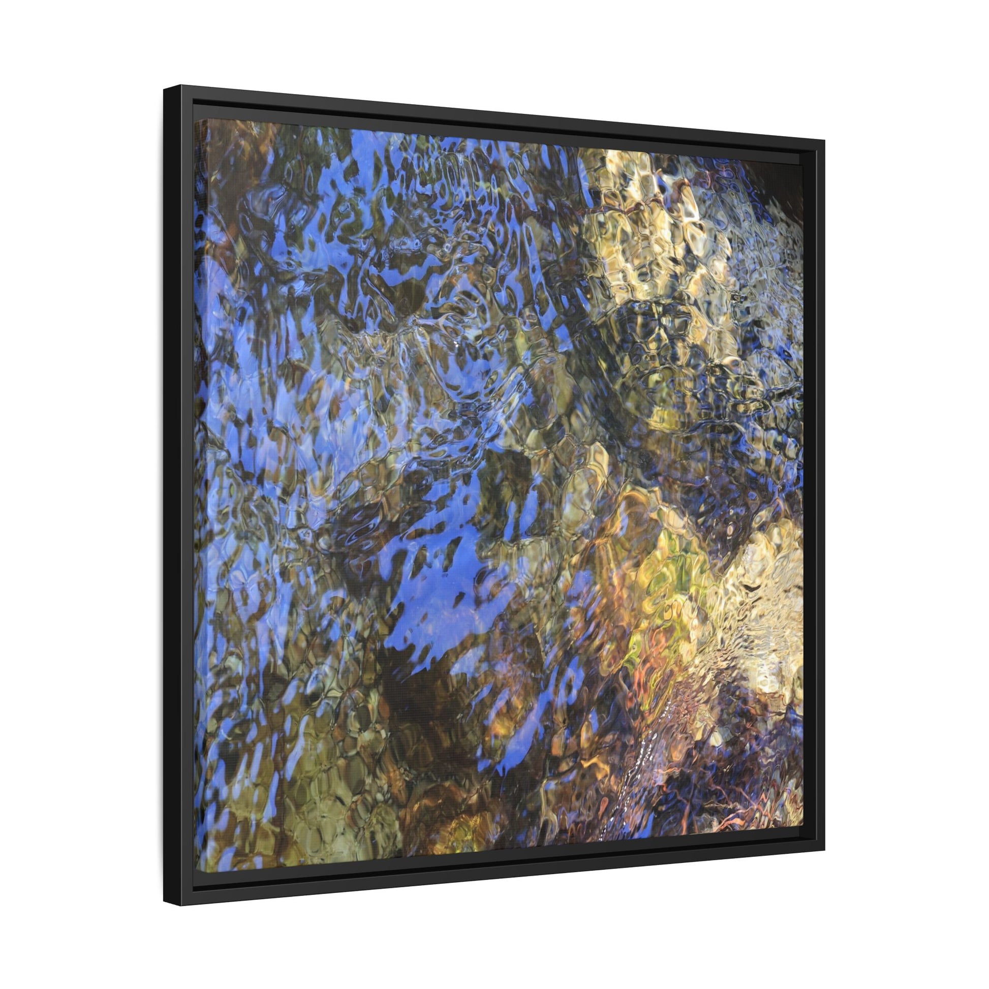 Aquatic Kaleidoscope - Unique Stretched Canvas Wall Art - Art By Earth