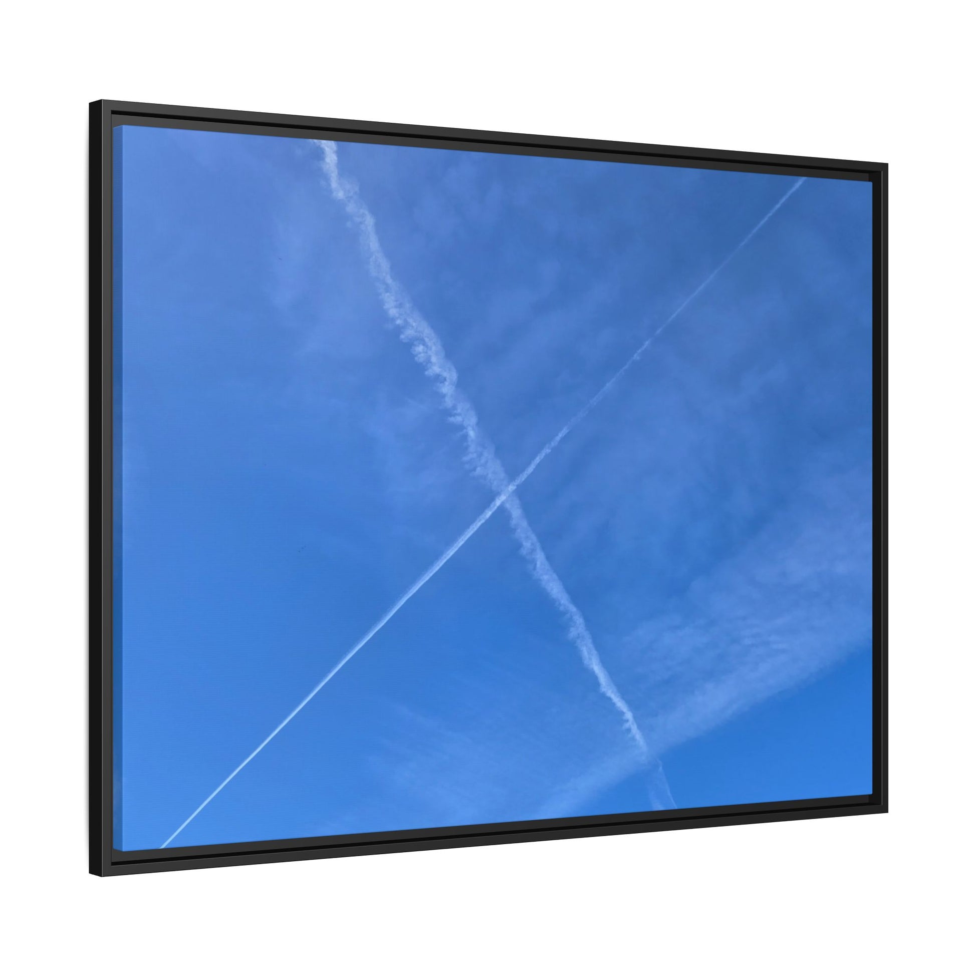 Sky Crossroads - Unique Stretched Canvas Wall Art - Art By Earth