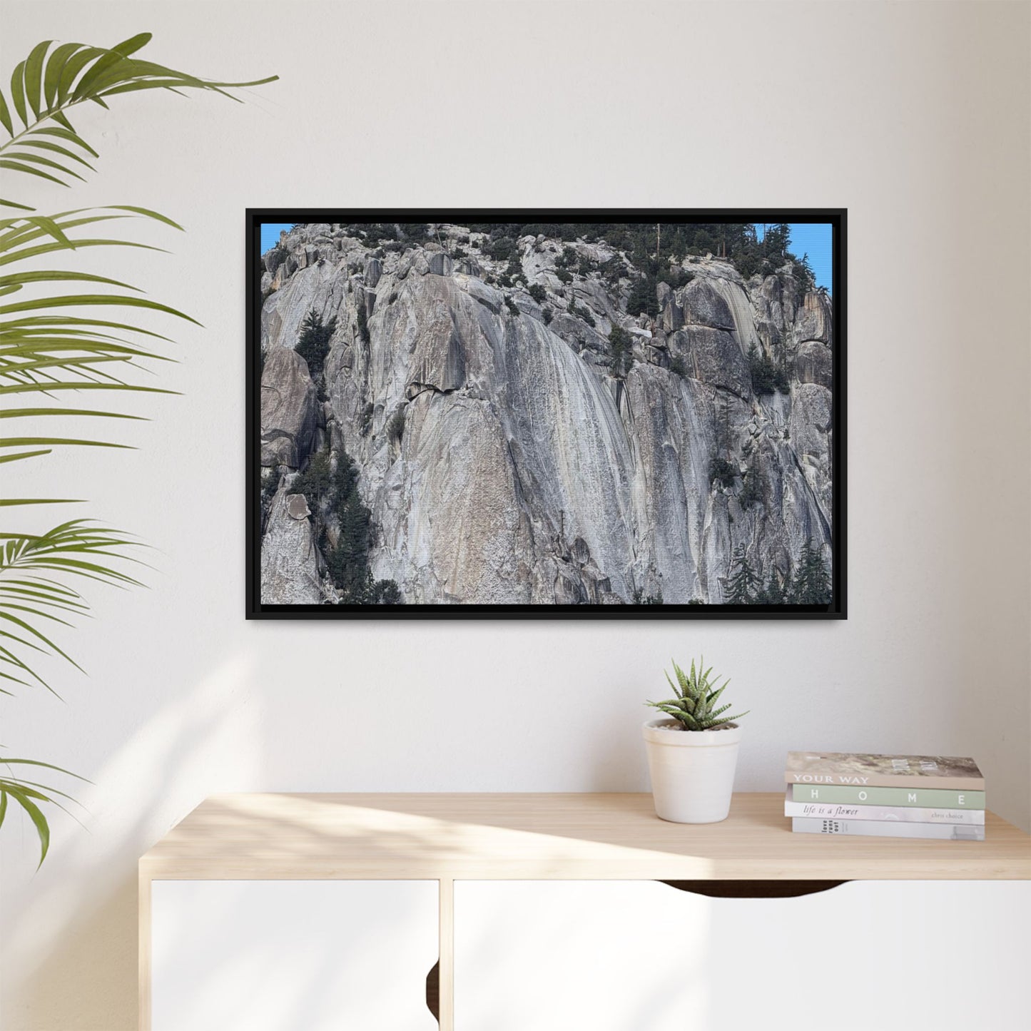 Granite Monument - Unique Stretched Canvas Wall Art - Art By Earth