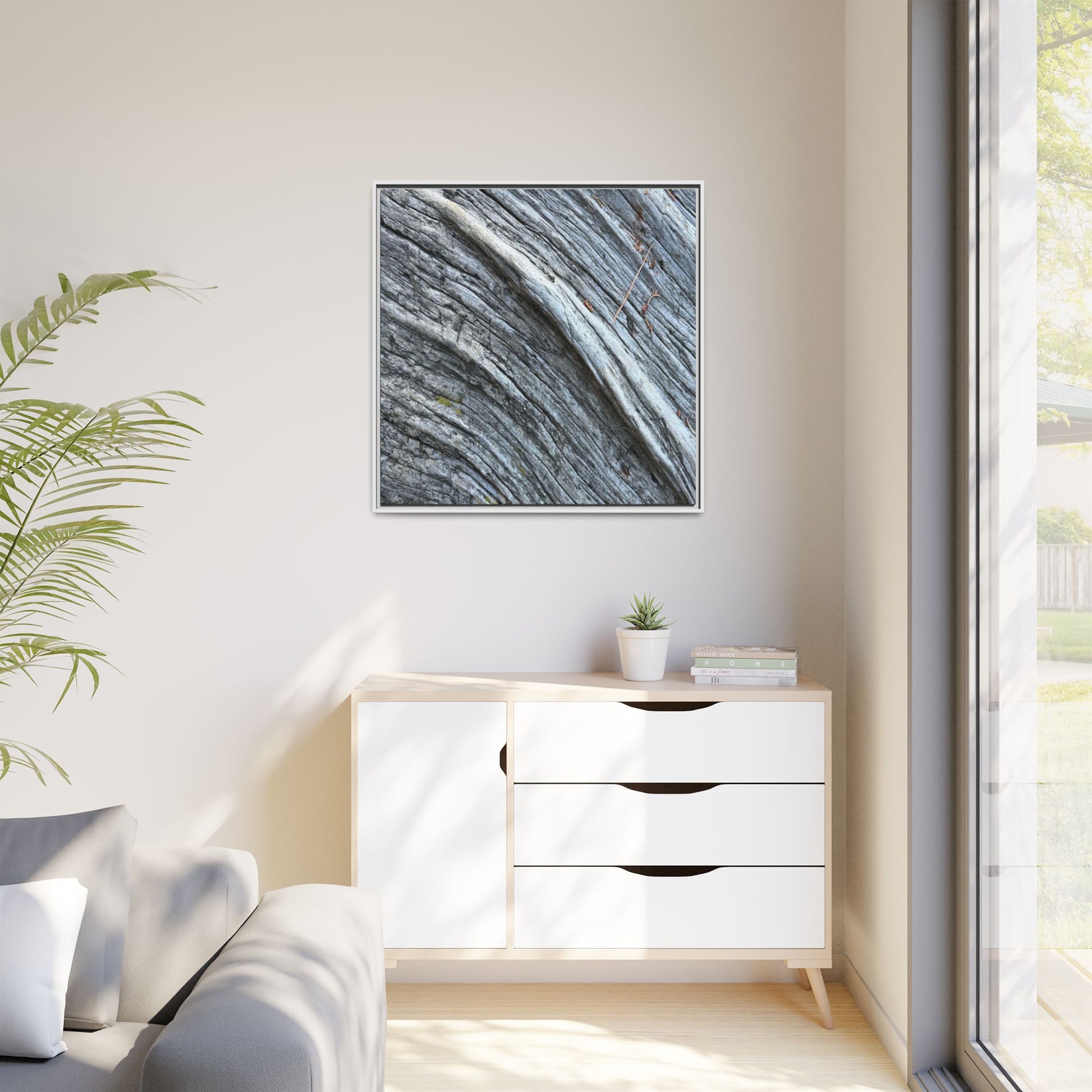 Aged Timber - Unique Stretched Canvas Wall Art - Art By Earth