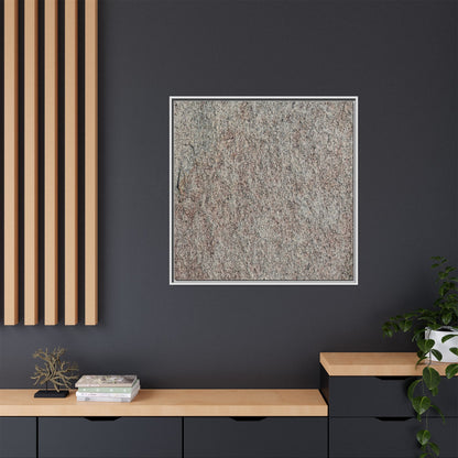 Granular Whispers - Unique Stretched Canvas Wall Art - Art By Earth