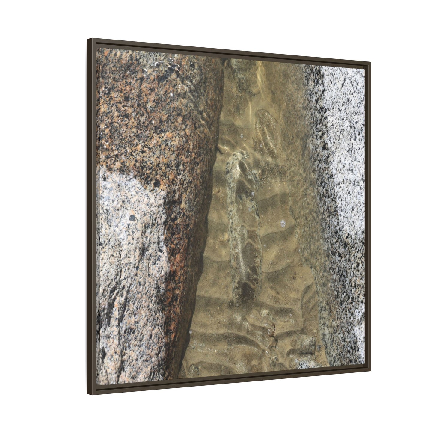 Between Concrete Walls - Unique Stretched Canvas Wall Art - Art By Earth