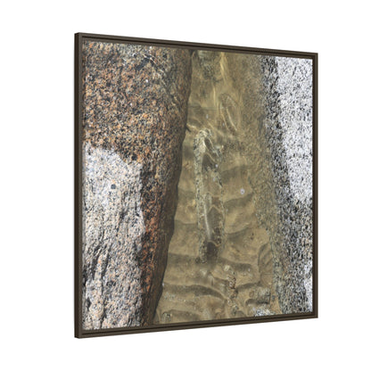 Between Concrete Walls - Unique Stretched Canvas Wall Art - Art By Earth