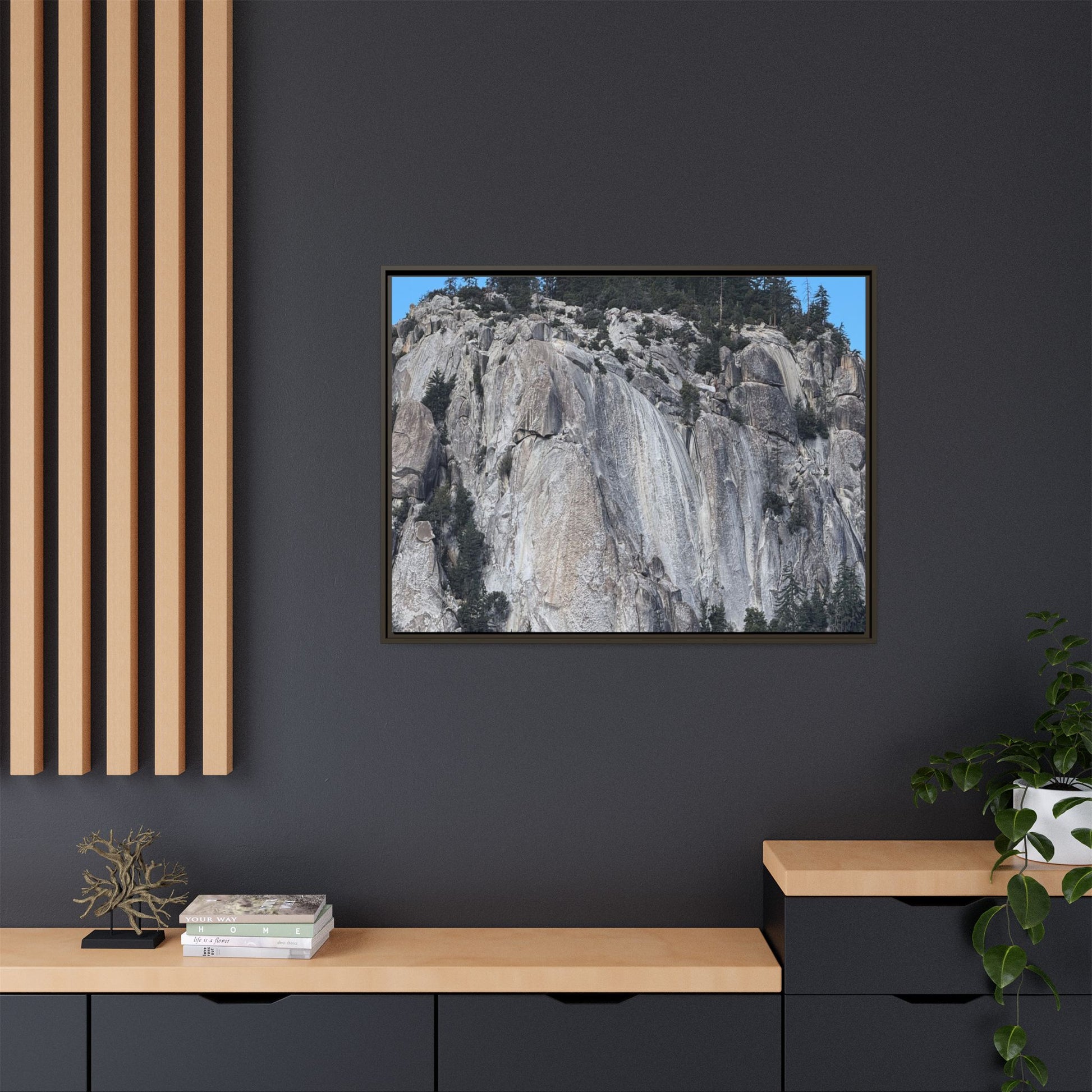 Granite Monument - Unique Stretched Canvas Wall Art - Art By Earth