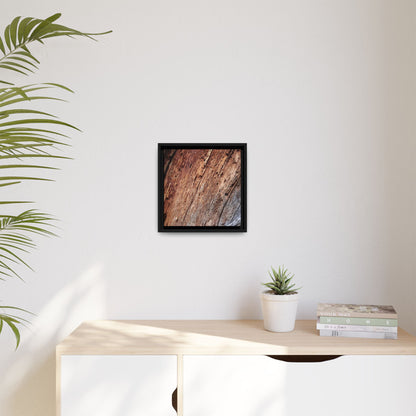 Time's Mark - Unique Stretched Canvas Wall Art - Art By Earth