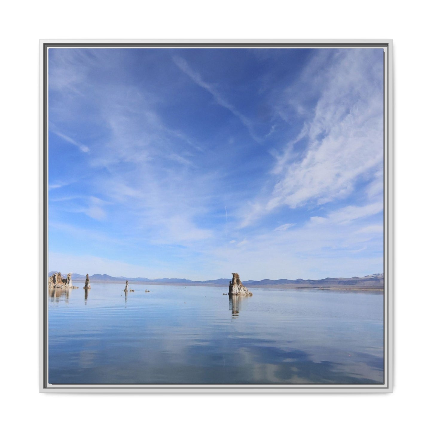 Whispers of Stillness - Unique Stretched Canvas Wall Art