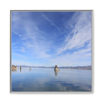 Whispers of Stillness - Unique Stretched Canvas Wall Art