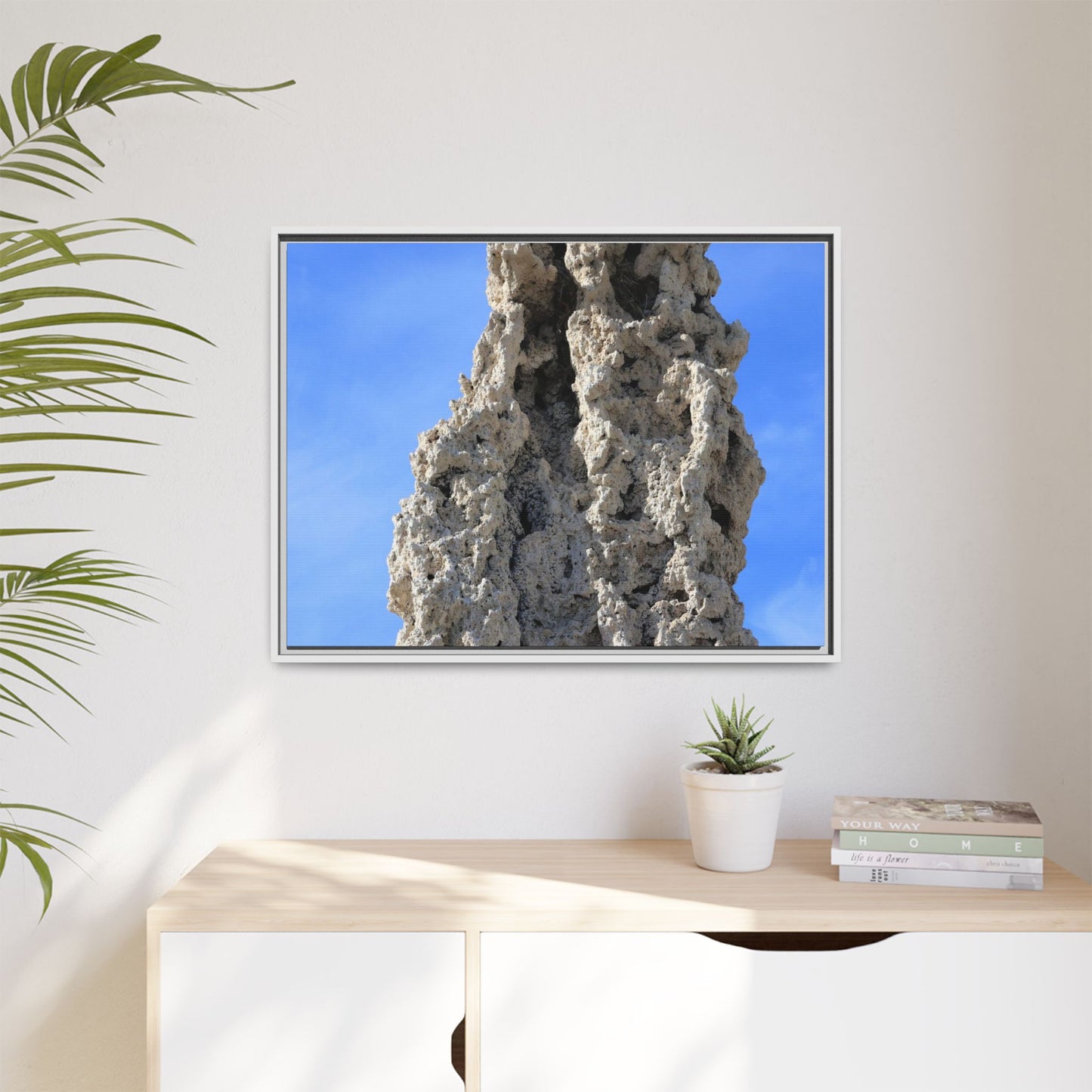 Stone Sentinel - Unique Stretched Canvas Wall Art