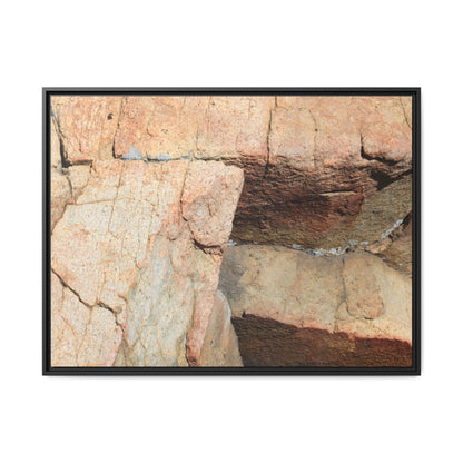 Fractured Stone - Unique Stretched Canvas Wall Art - Art By Earth