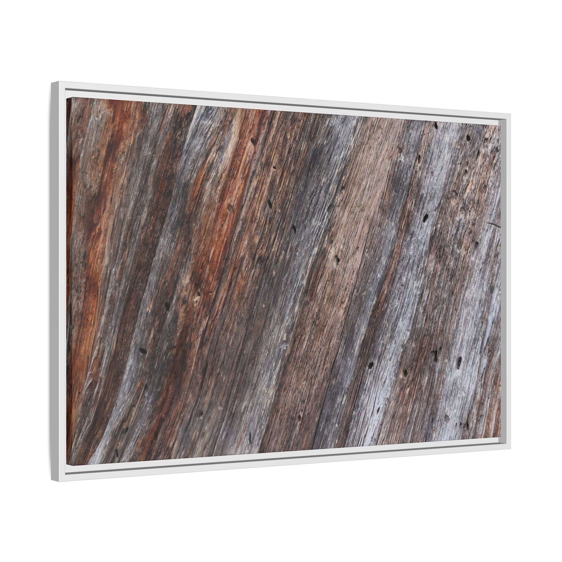 Rustic Floor - Unique Stretched Canvas Wall Art - Art By Earth