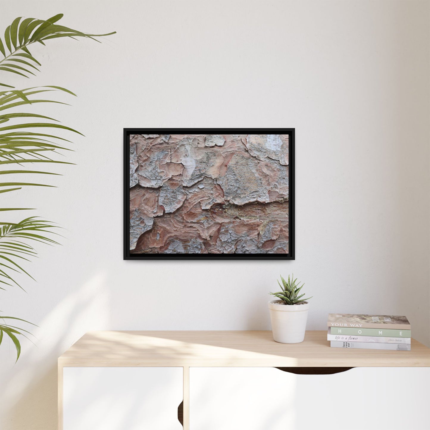 Flaking Serenity - Unique Stretched Canvas Wall Art - Art By Earth