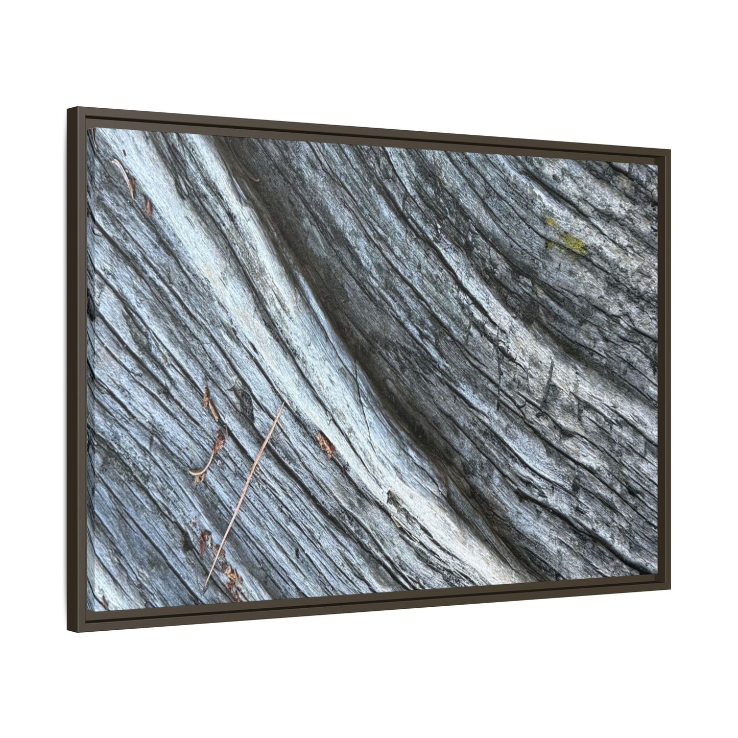 Time's Carved Path - Unique Stretched Canvas Wall Art - Art By Earth