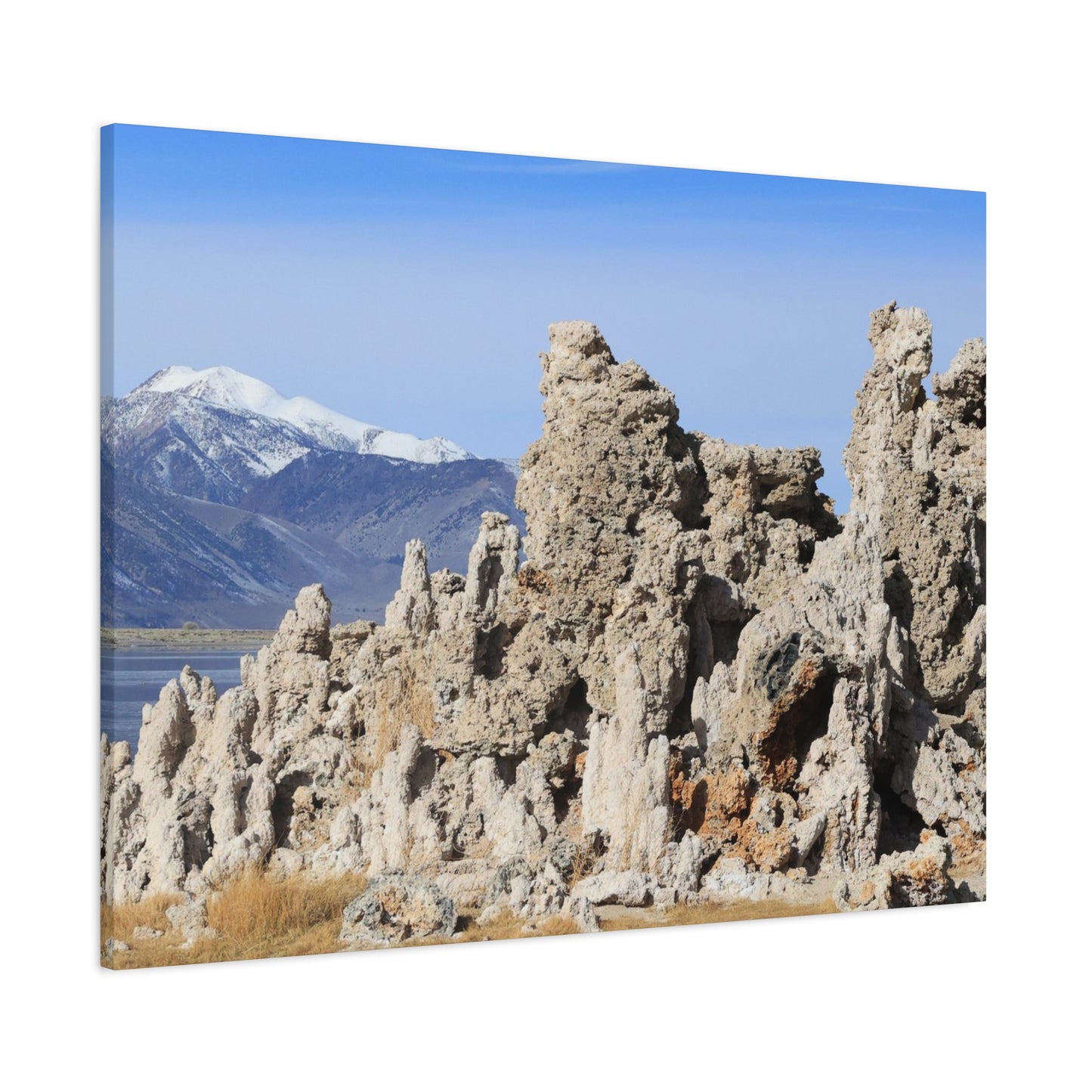 Tufa Towers of Mono Lake - Unique Frameless Canvas Wall Art