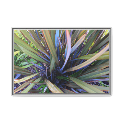 Radiant Leaves - Unique Stretched Canvas Wall Art - Art By Earth