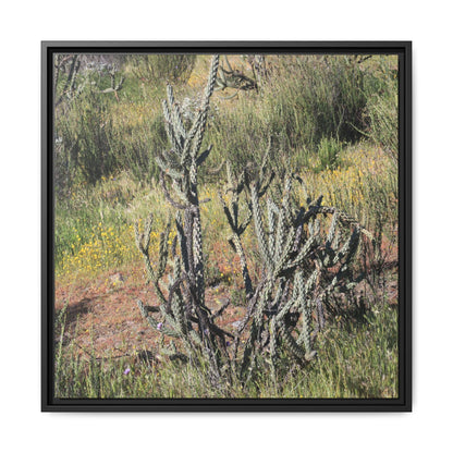 Wildflower Meadow - Unique Stretched Canvas Wall Art - Art By Earth