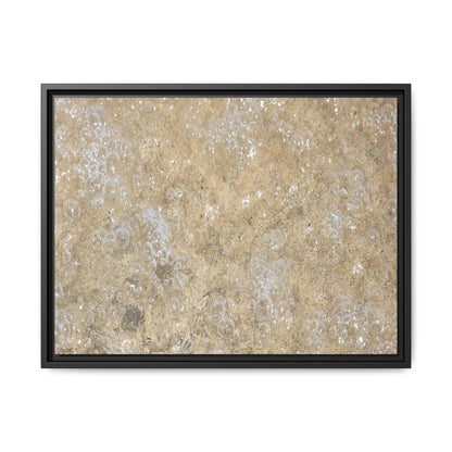 Bubbling Sand - Unique Stretched Canvas Wall Art - Art By Earth