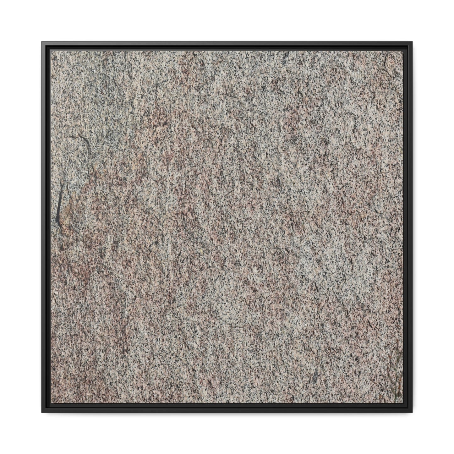 Granular Whispers - Unique Stretched Canvas Wall Art - Art By Earth