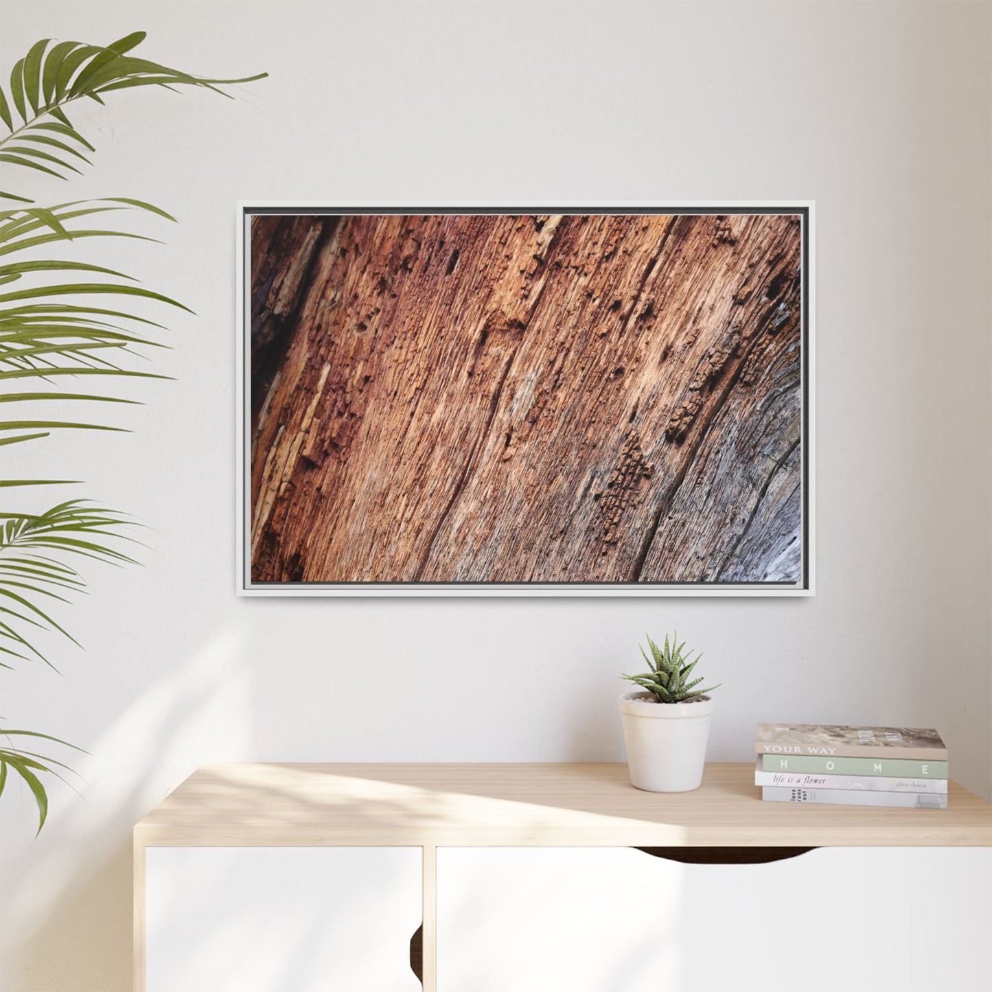 Time's Mark - Unique Stretched Canvas Wall Art - Art By Earth