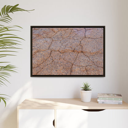 Fragmented Earth - Unique Stretched Canvas Wall Art - Art By Earth