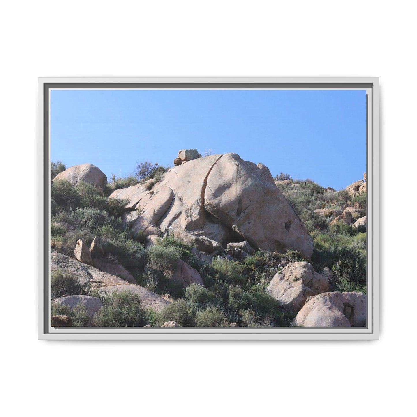 Ancient Stone Landscape - Unique Stretched Canvas Wall Art - Art By Earth