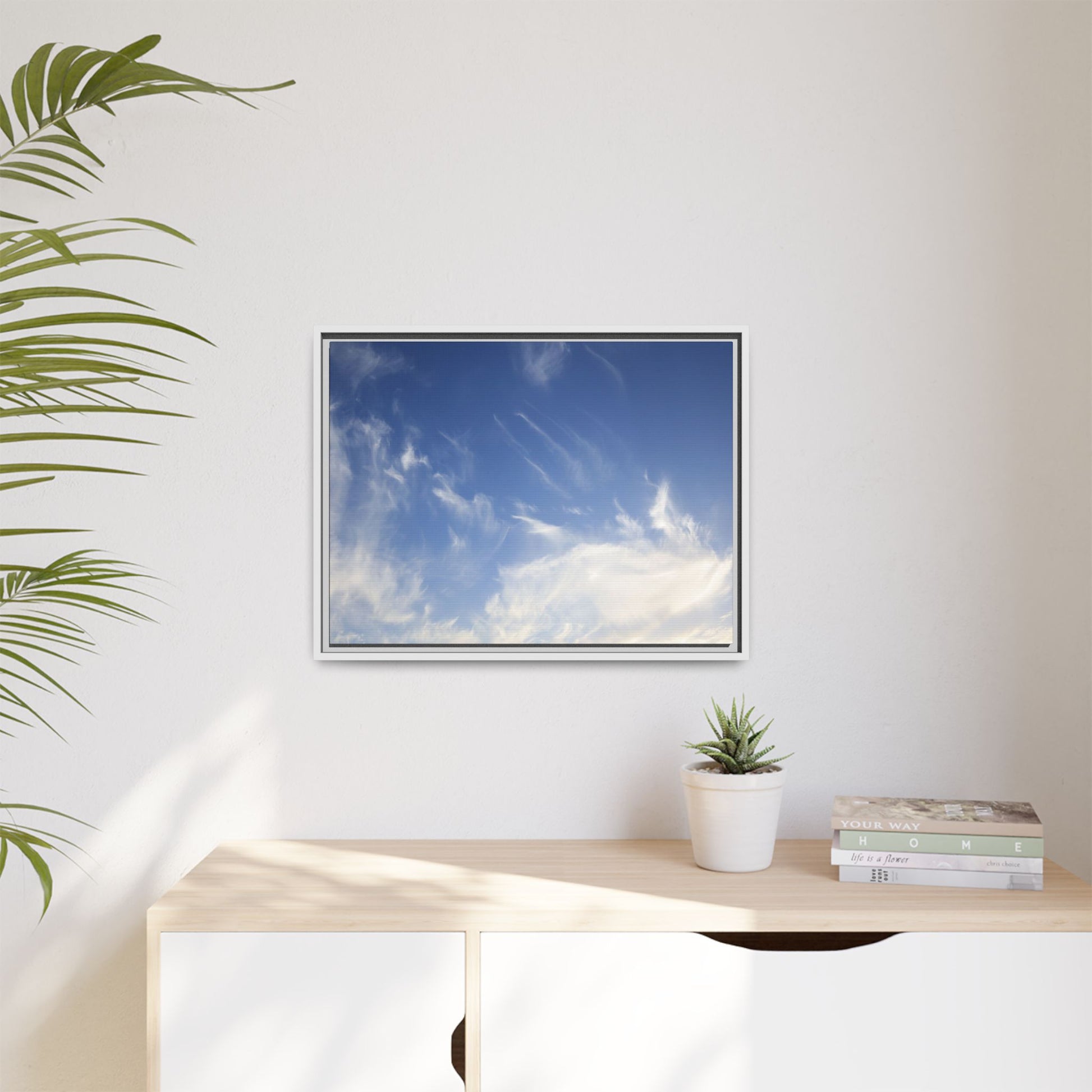 Whispers of Sky - Unique Stretched Canvas Wall Art - Art By Earth