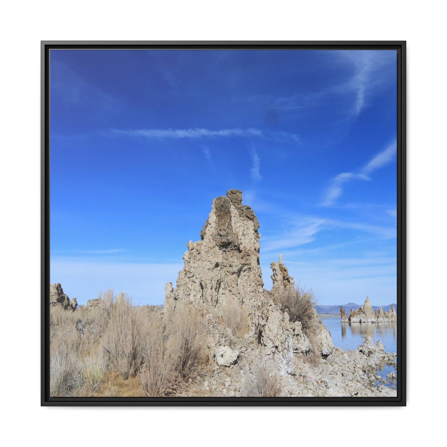 Mono Lake Sentinels - Unique Stretched Canvas Wall Art