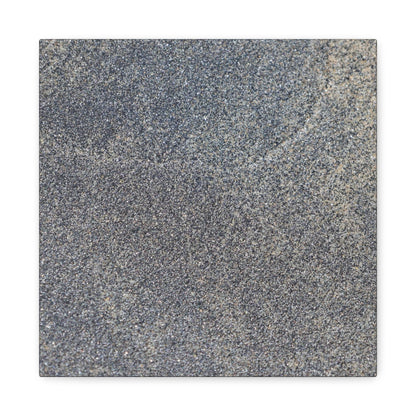 Granite Murmur - Unique Frameless Canvas Wall Art - Art By Earth