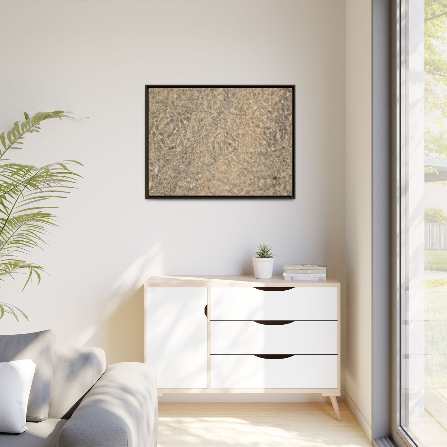Whispers of Sand - Unique Stretched Canvas Wall Art - Art By Earth