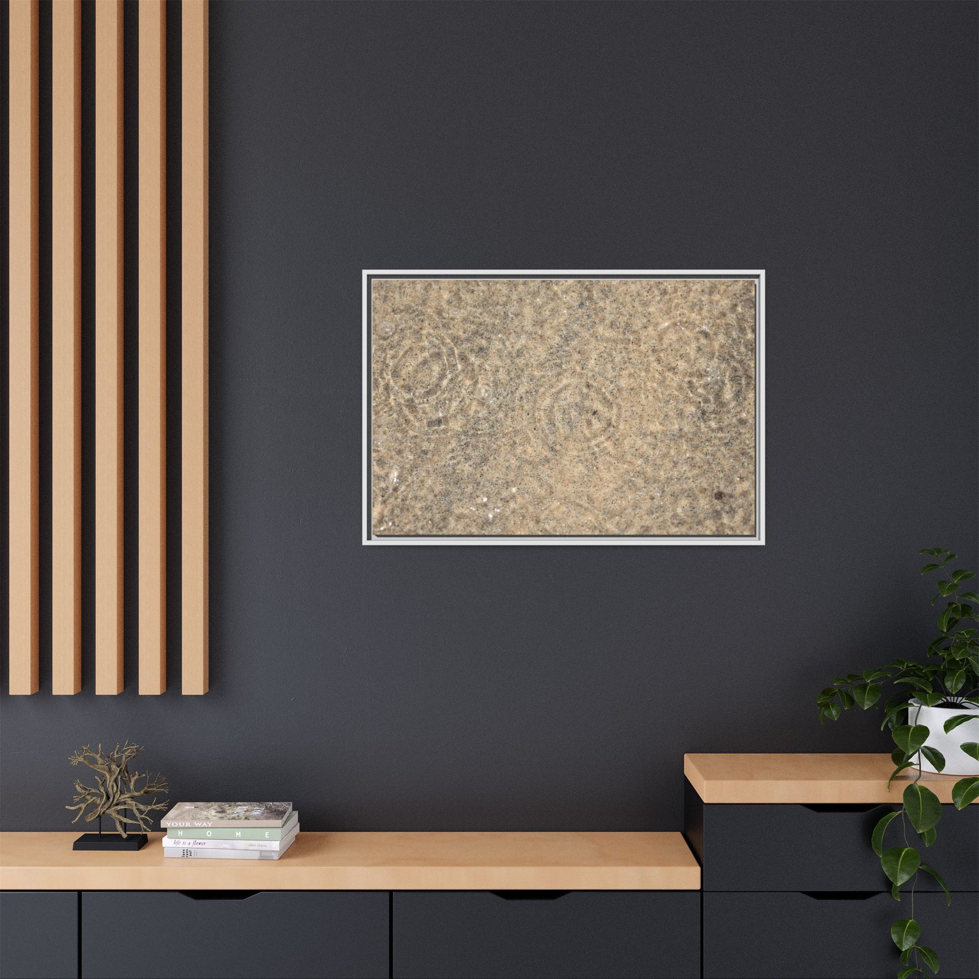Whispers of Sand - Unique Stretched Canvas Wall Art - Art By Earth