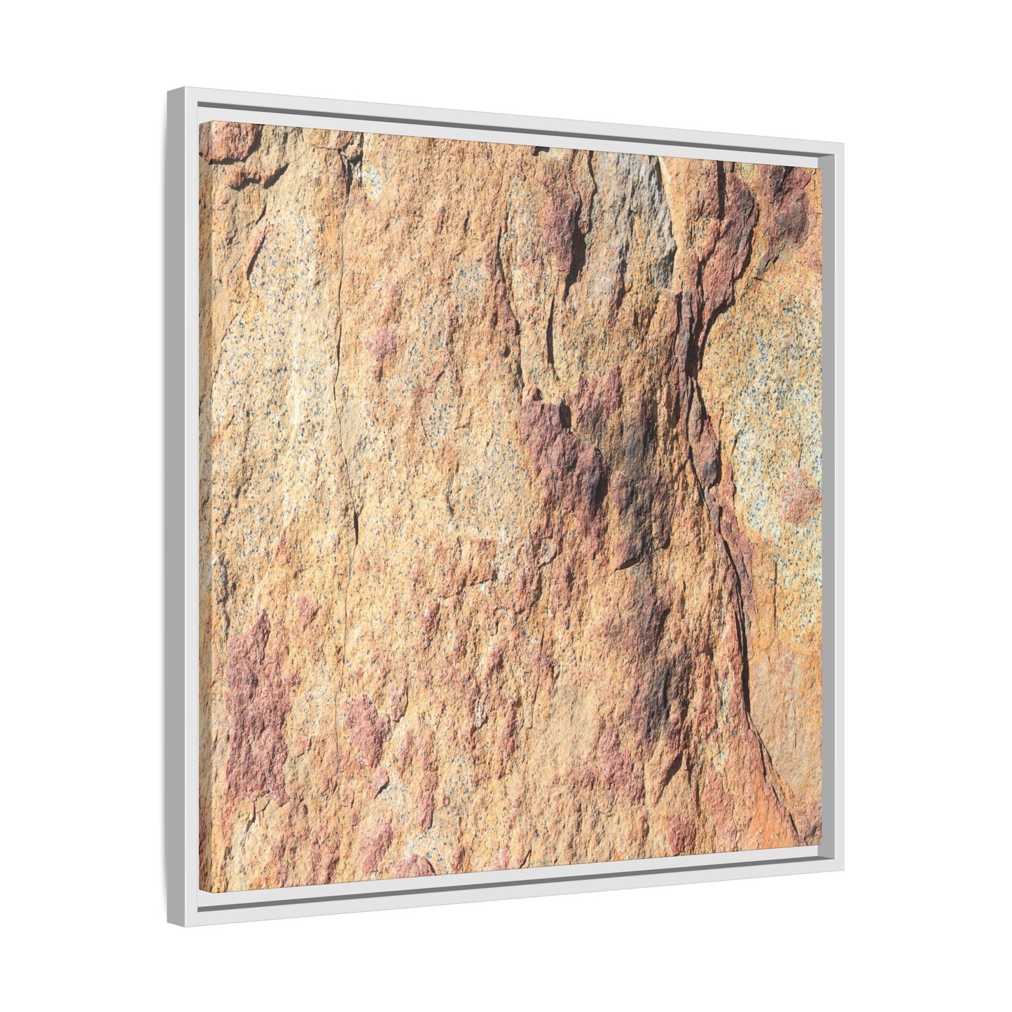 Fractal Stone - Unique Stretched Canvas Wall Art - Art By Earth