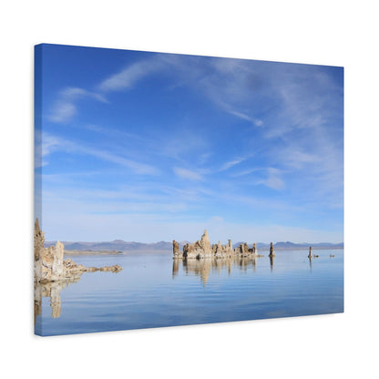 Stillness Reflected - Unique Frameless Canvas Wall Art