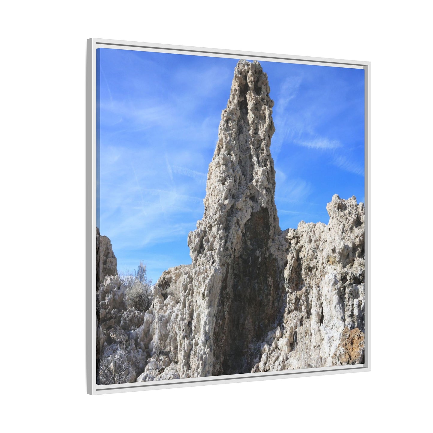 Sentinel of Stone - Unique Stretched Canvas Wall Art