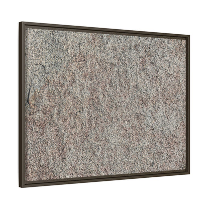 Granular Whispers - Unique Stretched Canvas Wall Art - Art By Earth