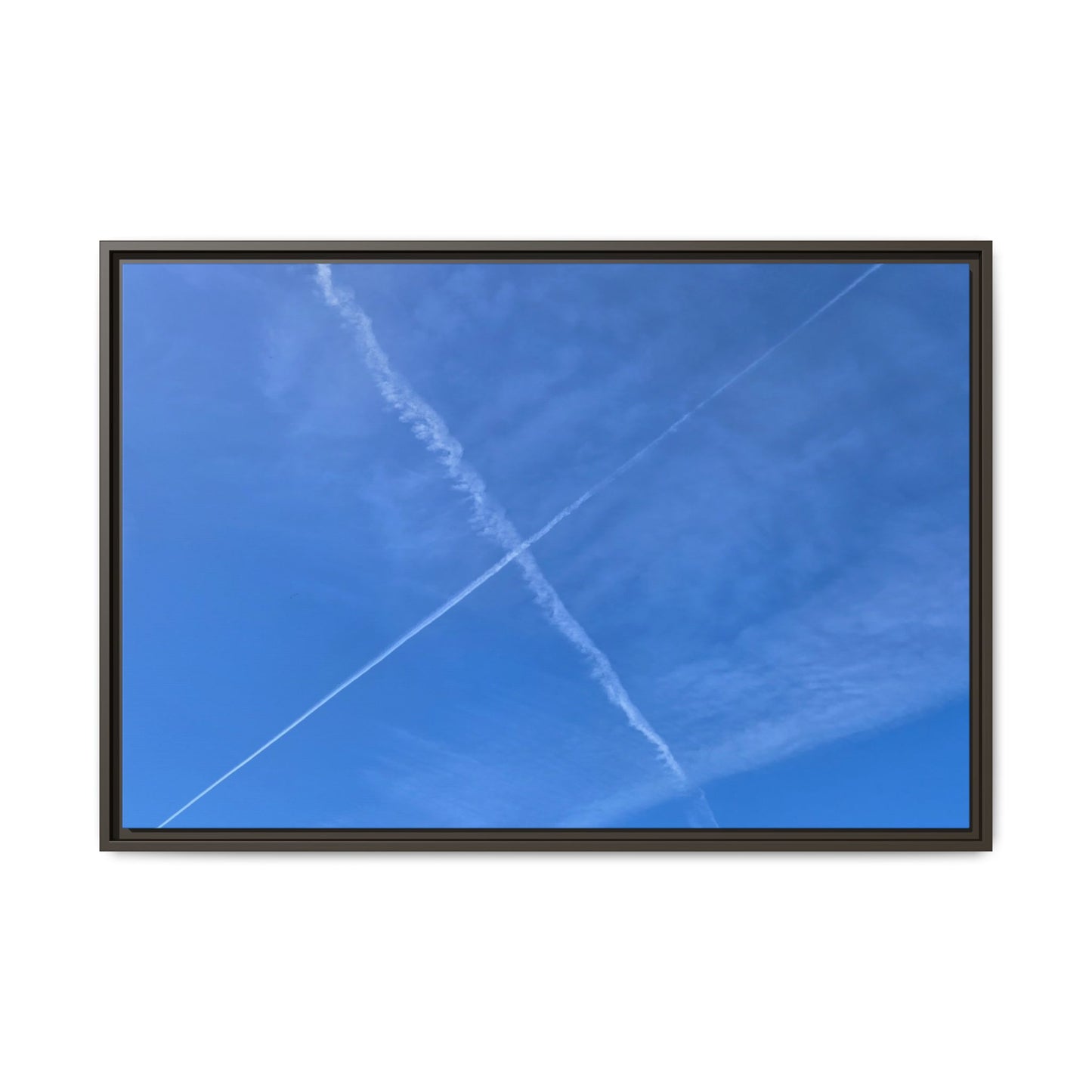 Sky Crossroads - Unique Stretched Canvas Wall Art - Art By Earth