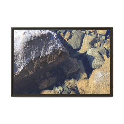 Stone Sanctuary - Unique Stretched Canvas Wall Art