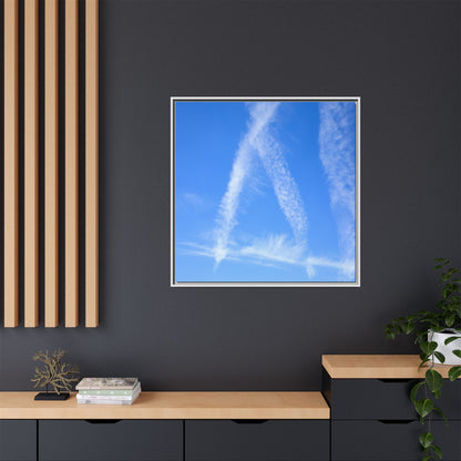 Skyward Whispers - Unique Stretched Canvas Wall Art - Art By Earth