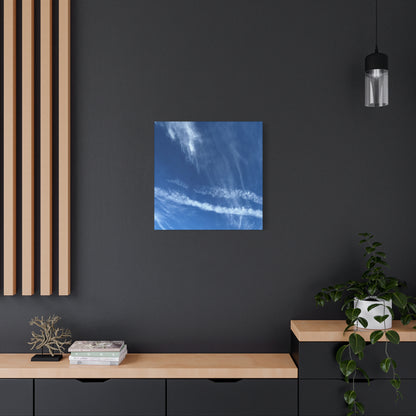 Sky's Poetry - Unique Frameless Canvas Wall Art - Art By Earth