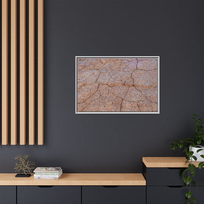 Fragmented Earth - Unique Stretched Canvas Wall Art - Art By Earth