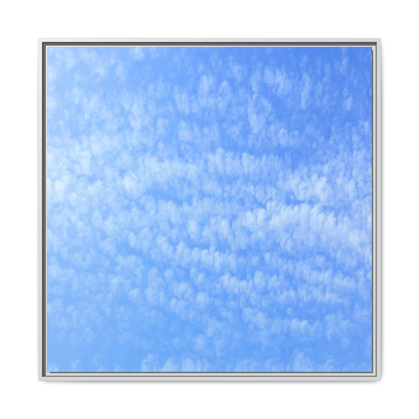 Wispy Blue Dreams - Unique Stretched Canvas Wall Art - Art By Earth