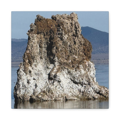 Monolith of Stillness - Unique Frameless Canvas Wall Art