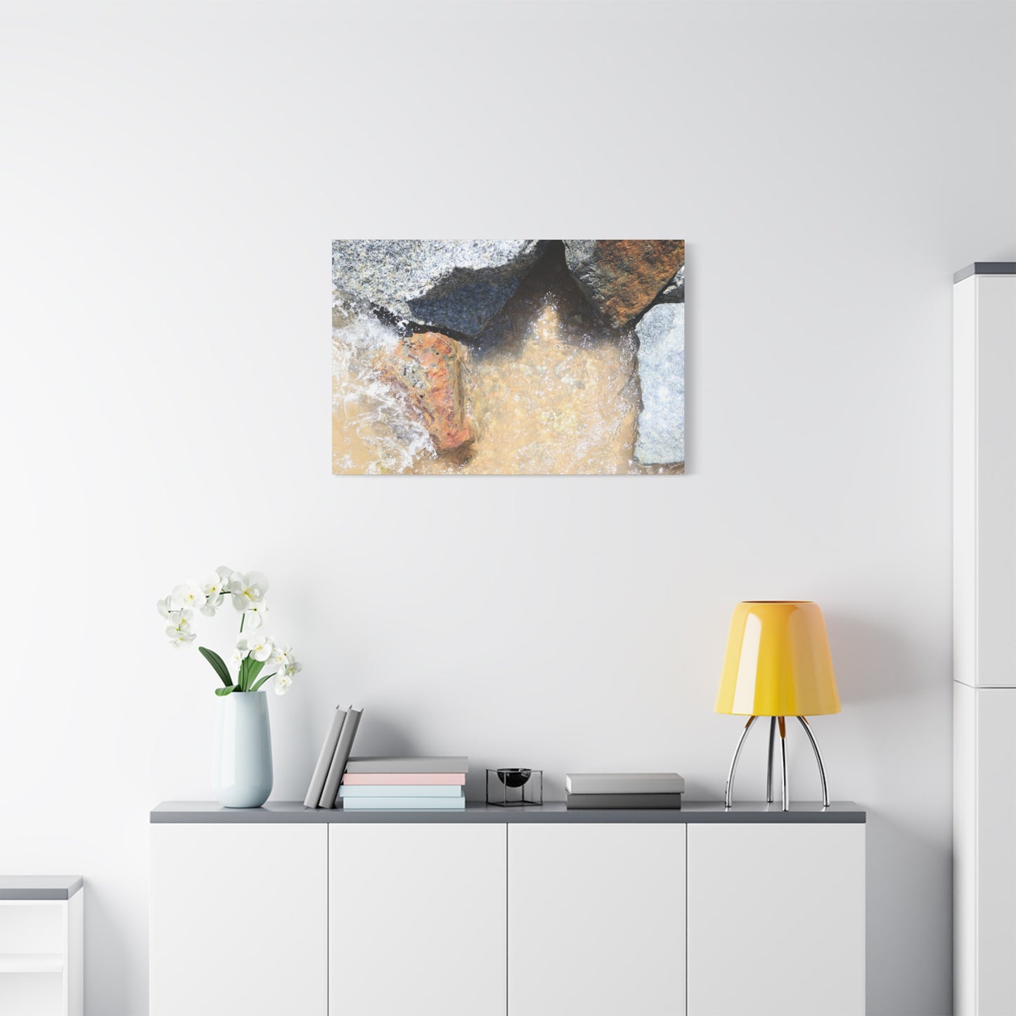 Rocky Embrace - Unique Frameless Canvas Wall Art - Art By Earth