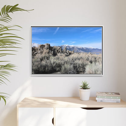 Whispers of the Sagebrush Steppe - Unique Stretched Canvas Wall Art
