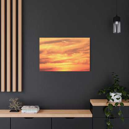 Golden Whispers - Unique Frameless Canvas Wall Art - Art By Earth
