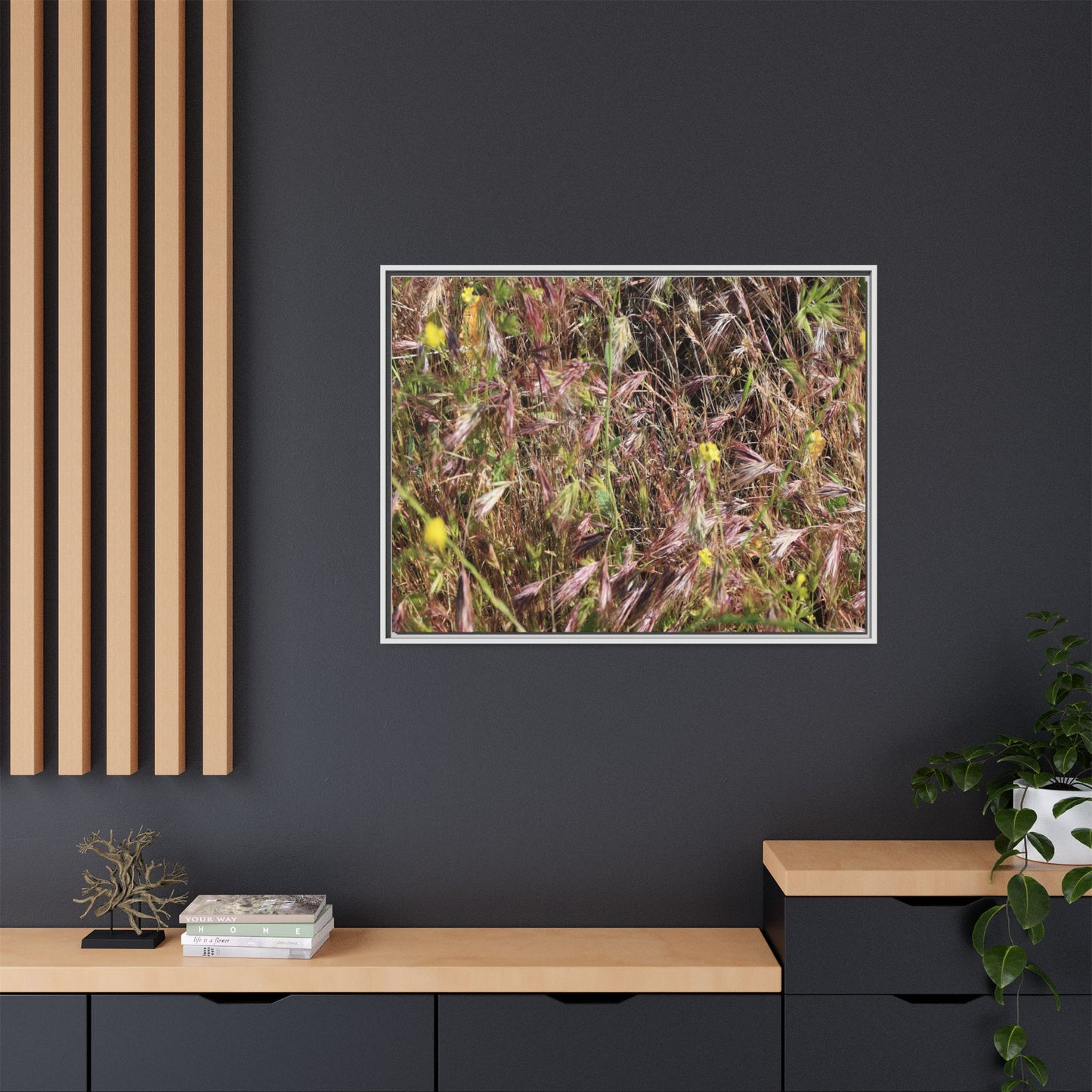 Autumn Meadow - Unique Stretched Canvas Wall Art - Art By Earth