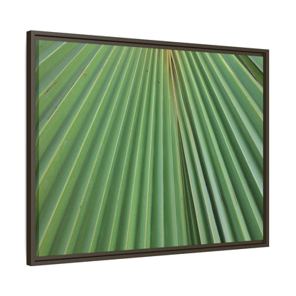 Verdant Veins - Unique Stretched Canvas Wall Art - Art By Earth