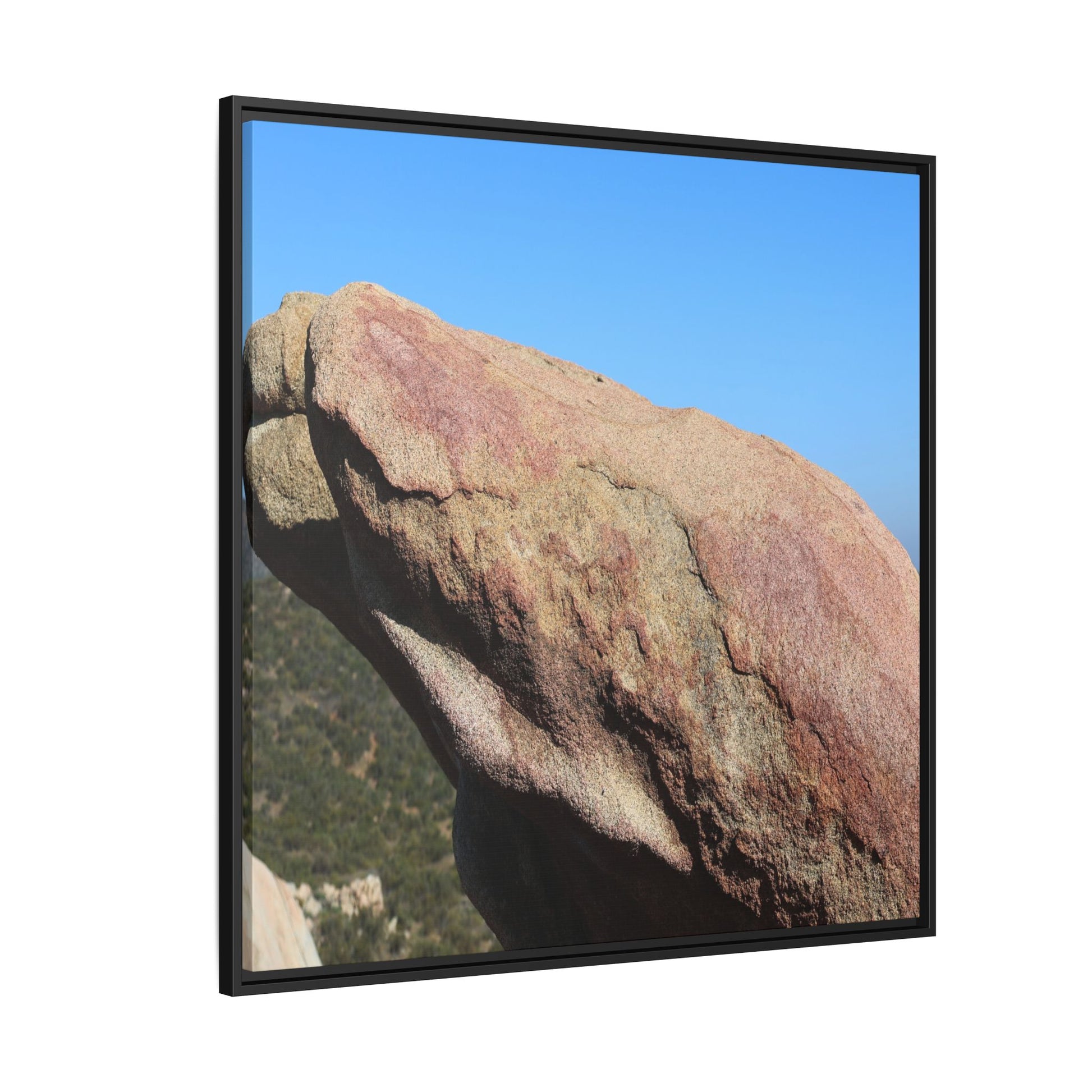 Sleeping Stone - Unique Stretched Canvas Wall Art - Art By Earth